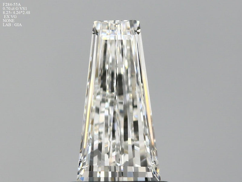 Tapered baguette 0.7ct G VS1 GIA #2457807602