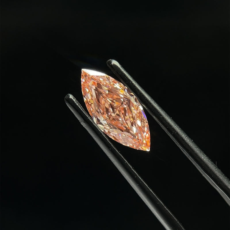 Marquise 1.14ct Fancy Vivid Pink VS1 IGI #LG657462929