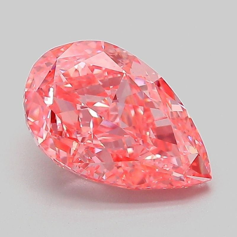 Pear 2.1ct Fancy Vivid Pink VVS2 IGI #LG764695266