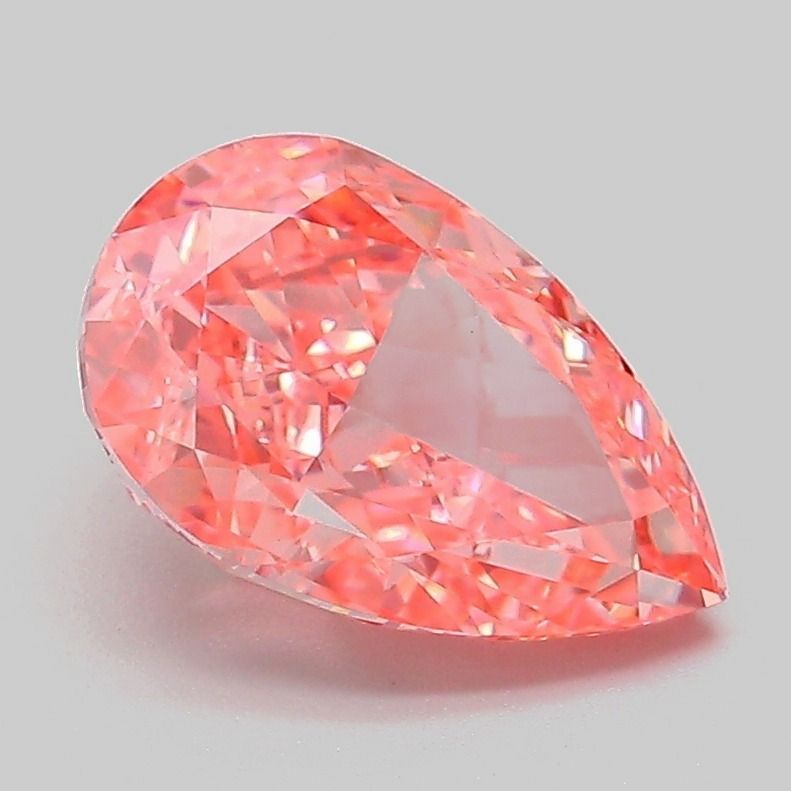 Pear 2.1ct Fancy Vivid Pink VVS2 IGI #LG788686307
