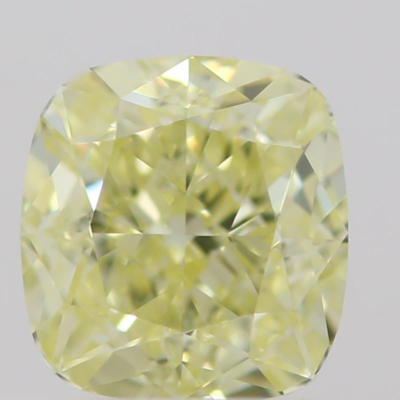 Cushion brilliant 0.5ct Fancy  Yellow VVS1 GIA #2211654128