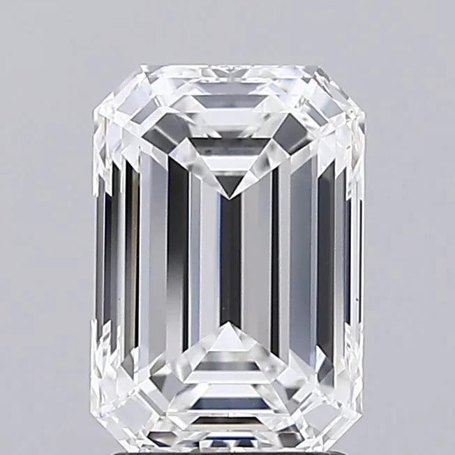 2.52ct Emerald Lab Grown Diamond (Colour F, Clarity VS1, IGI Certified)
