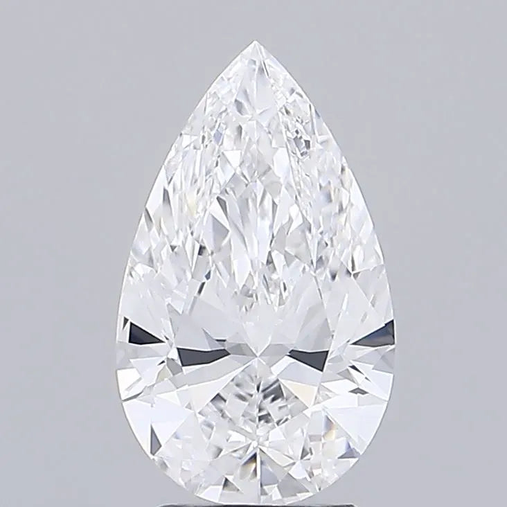3.03ct Pear Lab Grown Diamond (Colour D, Clarity VVS1, IGI Certified)
