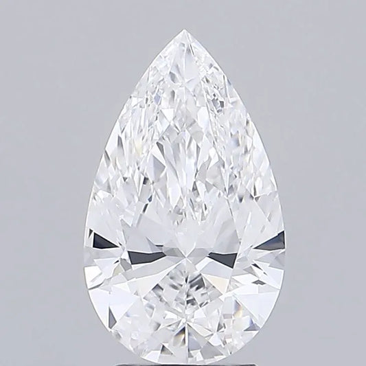 3.03ct Pear Lab Grown Diamond (Colour D, Clarity VVS1, IGI Certified)