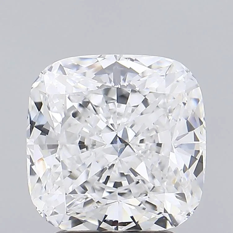 2.80ct Cushion brilliant Lab Grown Diamond (Colour D, Clarity VVS1, IGI Certified)