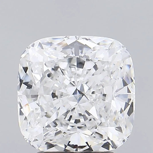 2.80ct Cushion brilliant Lab Grown Diamond (Colour D, Clarity VVS1, IGI Certified)