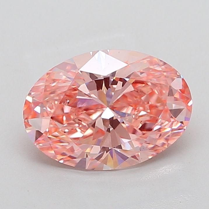 Oval 4.09ct Fancy Vivid Pink VS1 IGI #LG764636939