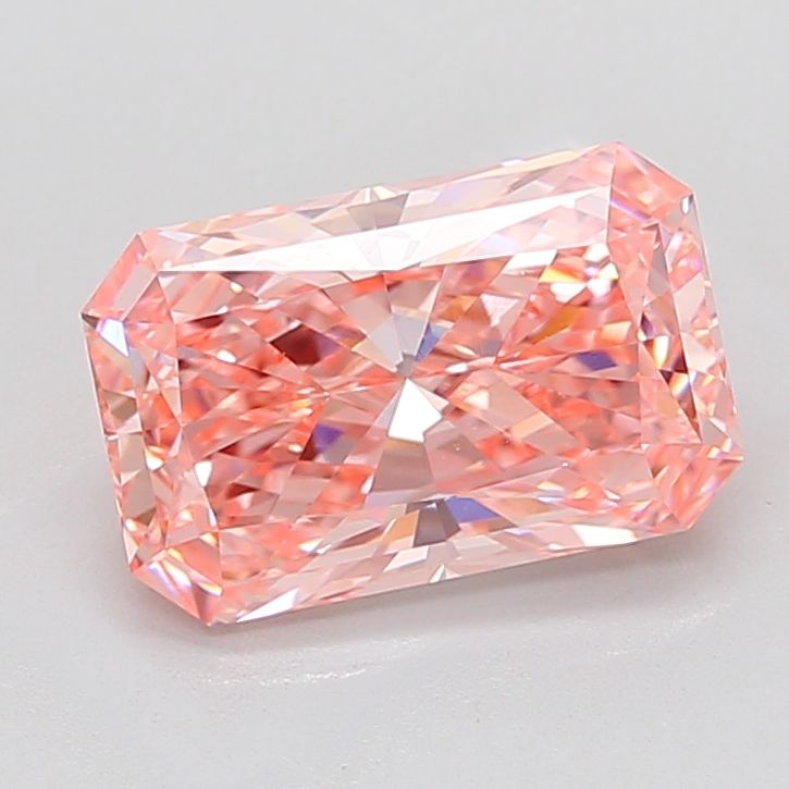 Radiant 4.03ct Fancy Vivid Pink VVS2 IGI #LG776632092