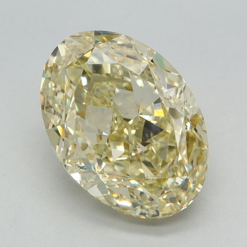 Oval 3.06ct Fancy Intense Yellow VS1 IGI #LG655413302