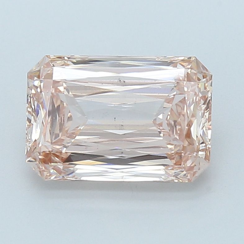 Radiant 4.02ct Fancy Intense Brownish Pink VS2 IGI #LG713591844