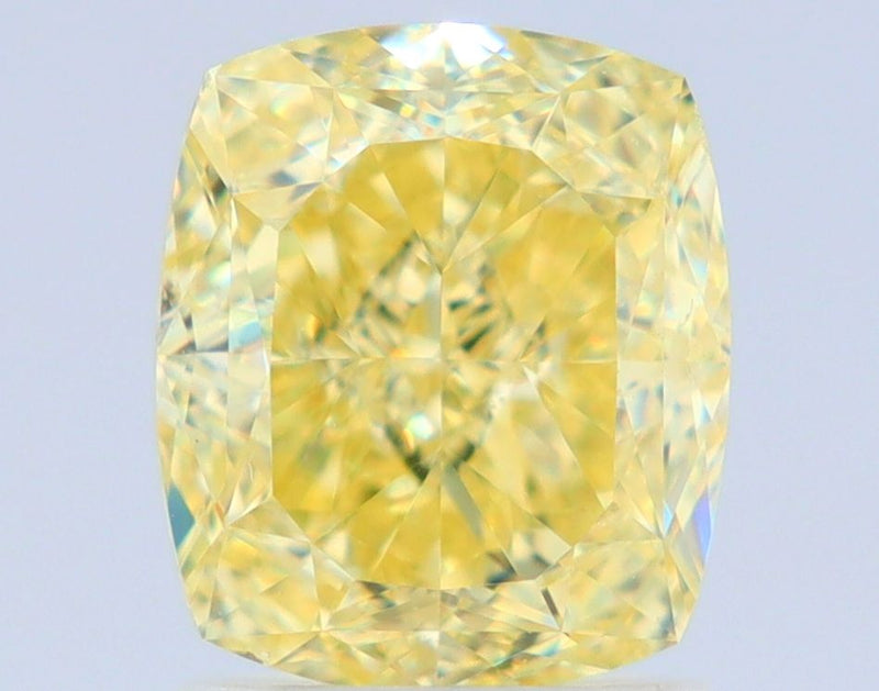 Cushion brilliant 2.01ct Fancy Yellow VS2 GIA #2231890421