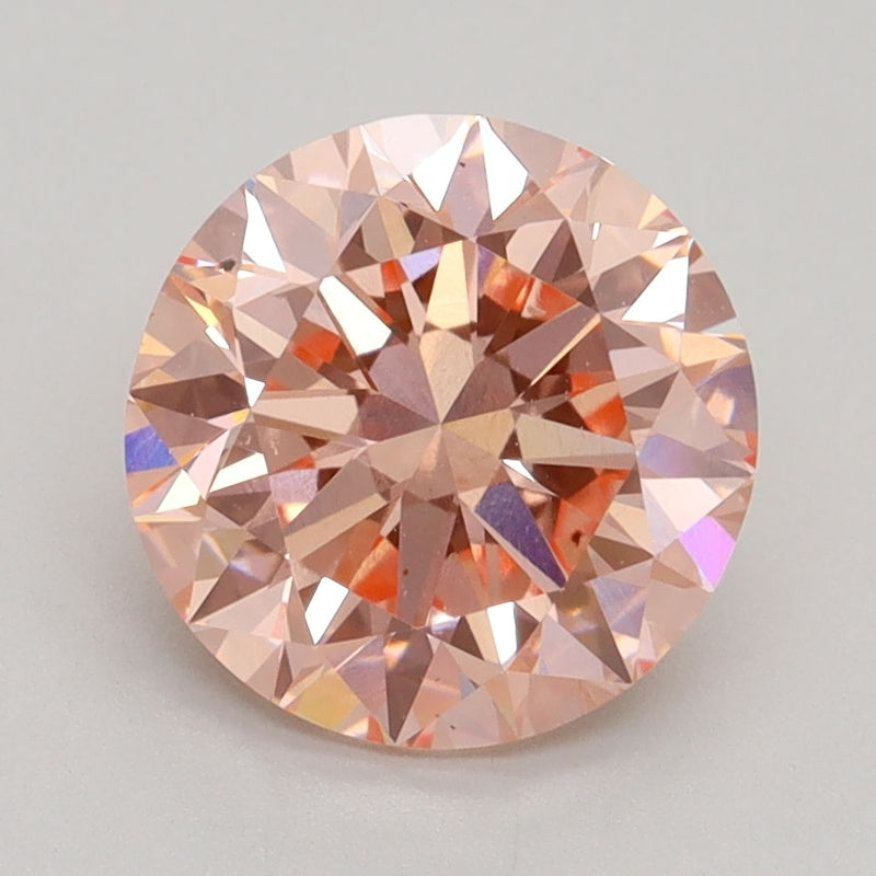 Round 2.5ct Fancy Intense Pink VS2 IGI #LG536295554