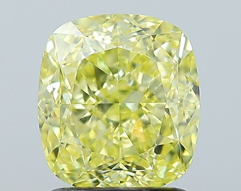 Cushion modified 2ct Fancy Yellow VVS2 GIA #1537639691