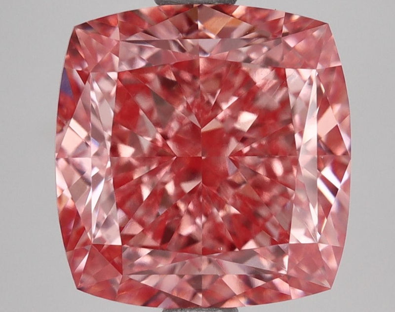Cushion modified 3.84ct Fancy Vivid Pink VS1 IGI #LG649421594