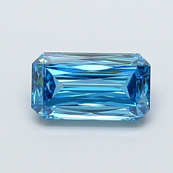 Radiant 1.12ct Fancy Vivid Blue VVS2 IGI #LG747532176