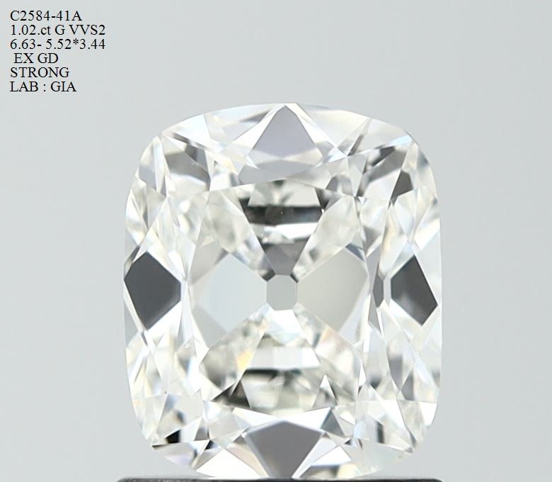 Old miner 1.02ct G VVS2 GIA #6542264124