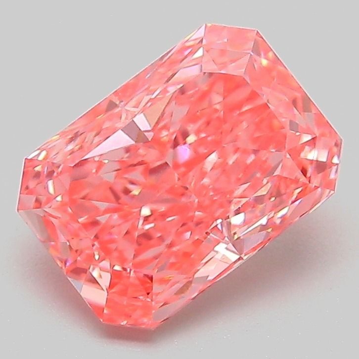 Radiant 2.01ct Fancy Vivid Pink VVS2 IGI #LG764615445