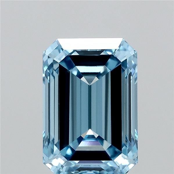 Emerald 2.82ct Fancy Vivid Blue VS1 IGI #LG735505190