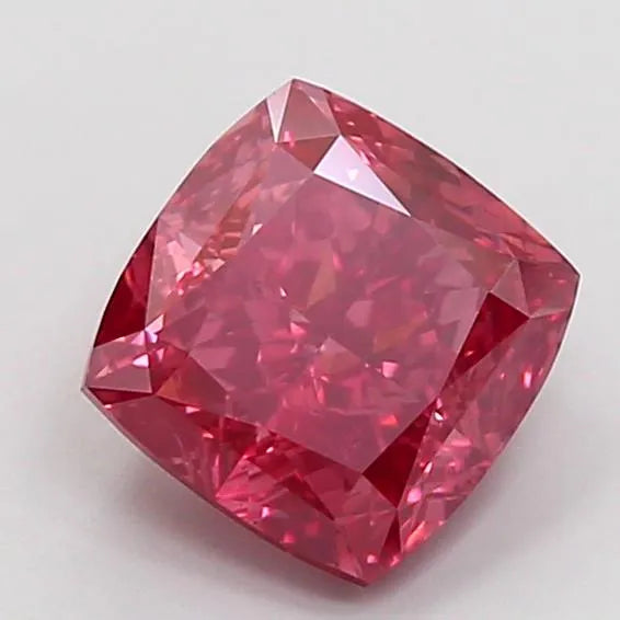 2.04ct Cushion modified Lab Grown Diamond (Colour Fancy Vivid Pink, Clarity VS1, IGI Certified)