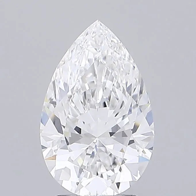 2.74ct Pear Lab Grown Diamond (Colour E, Clarity VVS2, IGI Certified)