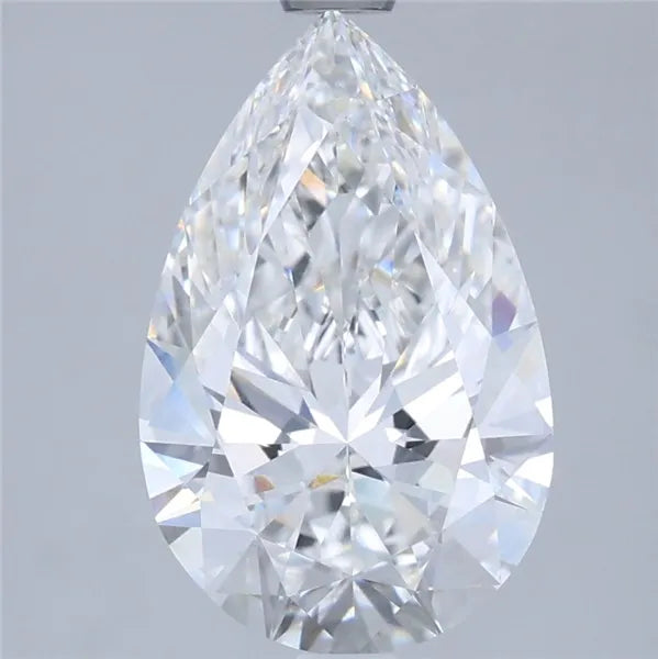 2.75ct Pear Lab Grown Diamond (Colour E, Clarity VVS1, IGI Certified)