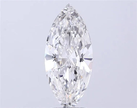 2.55ct Marquise Lab Grown Diamond (Colour E, Clarity VS2, IGI Certified)