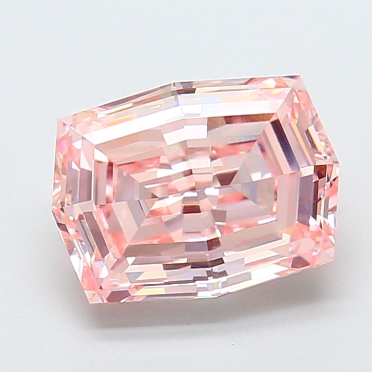 Octagonal 3.78ct Fancy Intense Pink VVS2 IGI #LG779647231