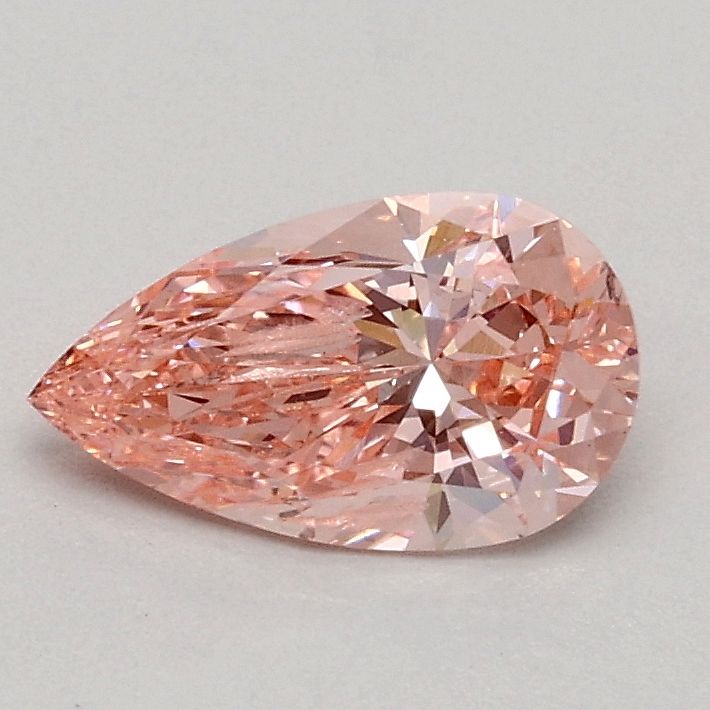 Pear 0.56ct Fancy Vivid Pink SI2 IGI #LG515203833