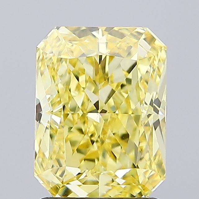 Radiant 2.04ct Fancy Vivid Yellow VS1 IGI #LG786685840