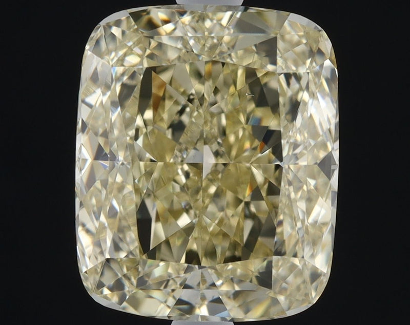 Cushion modified 3.01ct Fancy Light Yellow Brown VS2 GIA #6237459122