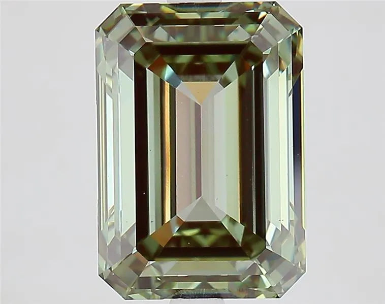 5.53ct Emerald Lab Grown Diamond (Colour Fancy Intense Green, Clarity VVS2, IGI Certified)