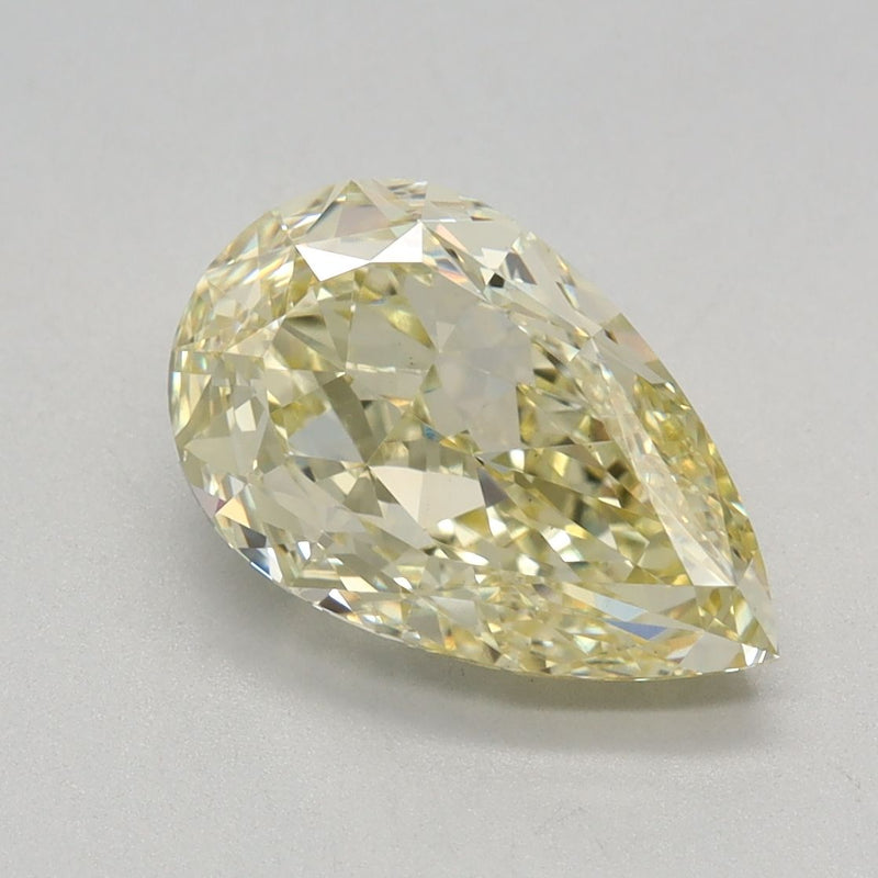 Pear 2.18ct Fancy Yellow VS1 IGI #LG715570705