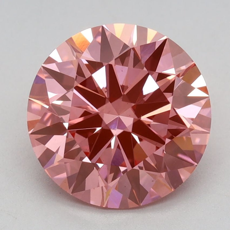 Round 1.95ct Fancy Vivid Pink VS1 IGI #LG710552853