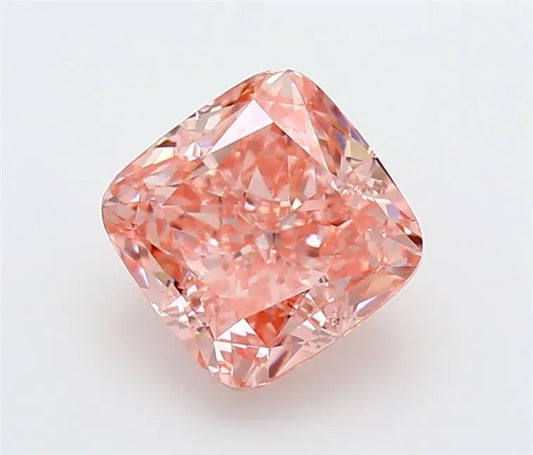 2.25ct Cushion modified Lab Grown Diamond (Colour Fancy Vivid Pink, Clarity VVS2, IGI Certified)