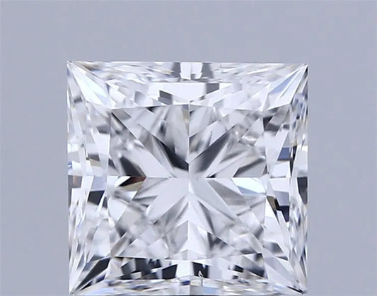 2.50ct Princess Lab Grown Diamond (Colour G, Clarity VS2, IGI Certified)