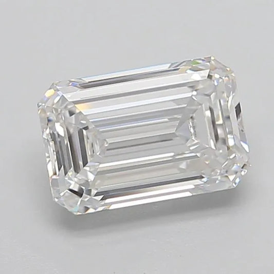 3.53ct Emerald Lab Grown Diamond (Colour D, Clarity VVS1, IGI Certified)