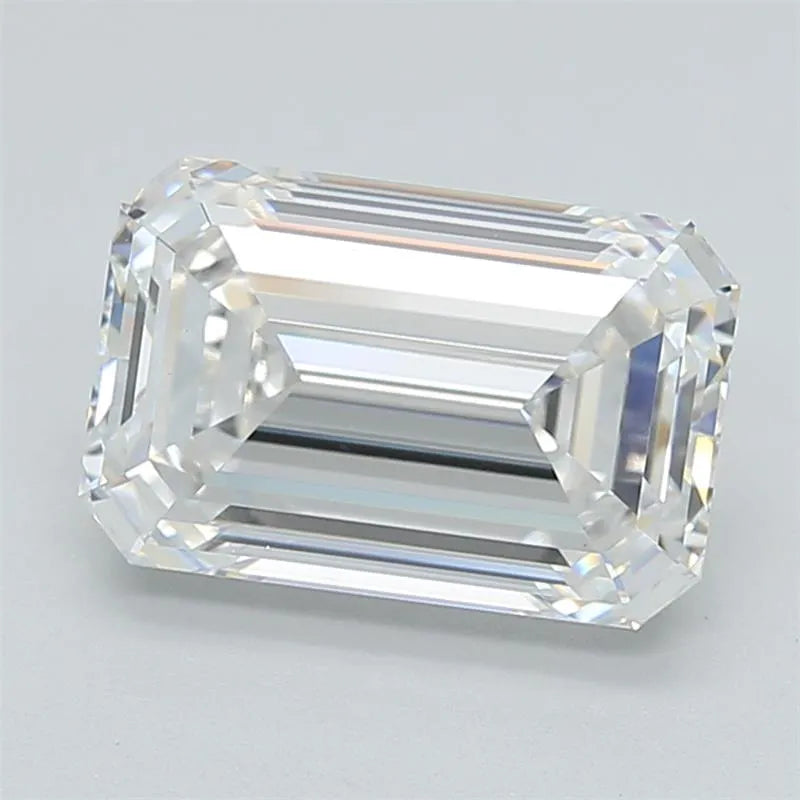 2.80ct Emerald Lab Grown Diamond (Colour E, Clarity VVS2, IGI Certified)