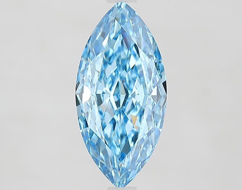 Marquise 2.52ct Fancy Vivid Blue VVS2 IGI #LG763606387