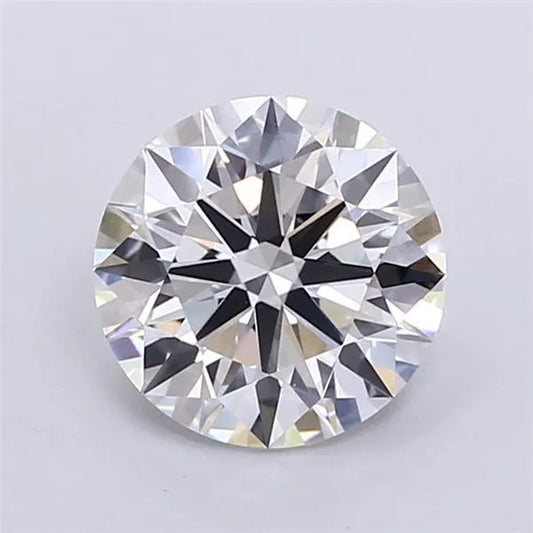 2.20ct Round Lab Grown Diamond (Colour D, Clarity VVS1, Cut ID, IGI Certified)
