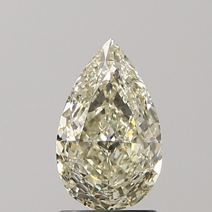 Pear 1.71ct Fancy Light Blueish Gray VS1 GIA #5543563143
