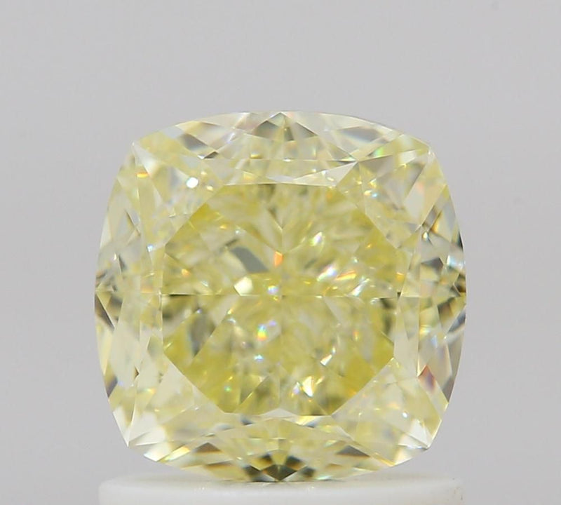 Cushion brilliant 1.5ct Fancy Light Yellow VS1 GIA #1528600317