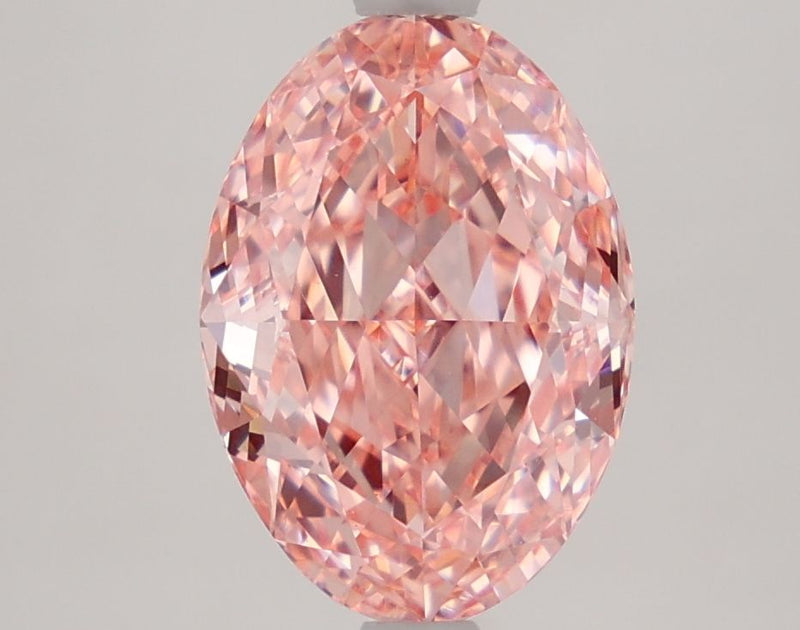 Oval 3.03ct Fancy Vivid Pink VVS2 IGI #LG781605207