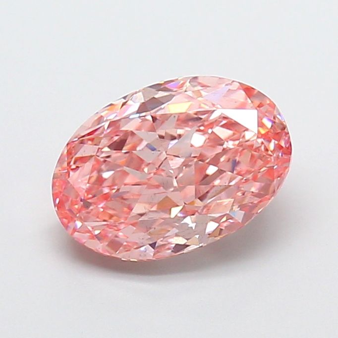 Radiant 2.54ct Fancy Vivid Pink VS2 IGI #LG783632460