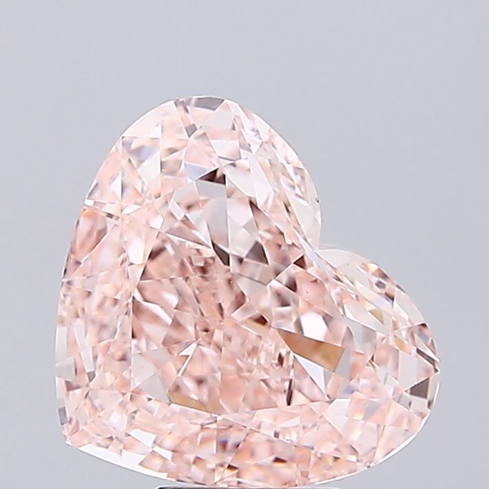 Heart 7.05ct Fancy Brown Pink VS1 IGI #LG774643951