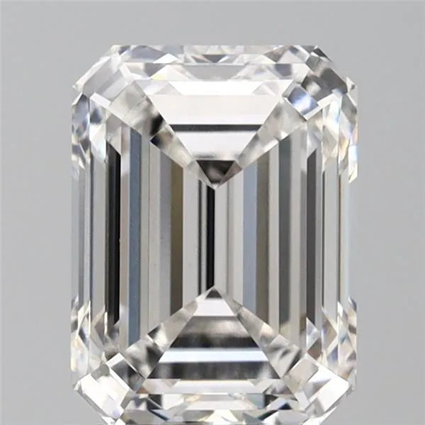 2.90ct Emerald Lab Grown Diamond (Colour G, Clarity VVS2, IGI Certified)