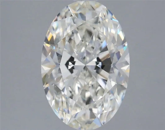 2.32ct Oval Lab Grown Diamond (Colour G, Clarity VVS2, IGI Certified)