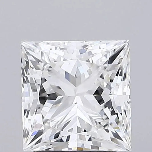 2.52ct Princess Lab Grown Diamond (Colour E, Clarity VVS1, IGI Certified)