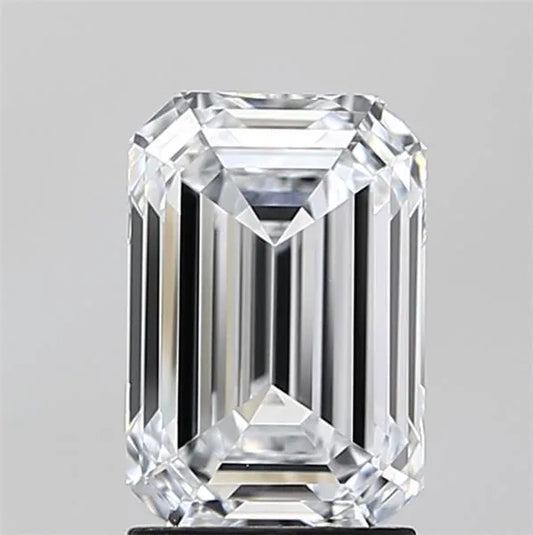 2.41ct Emerald Lab Grown Diamond (Colour E, Clarity IF, IGI Certified)