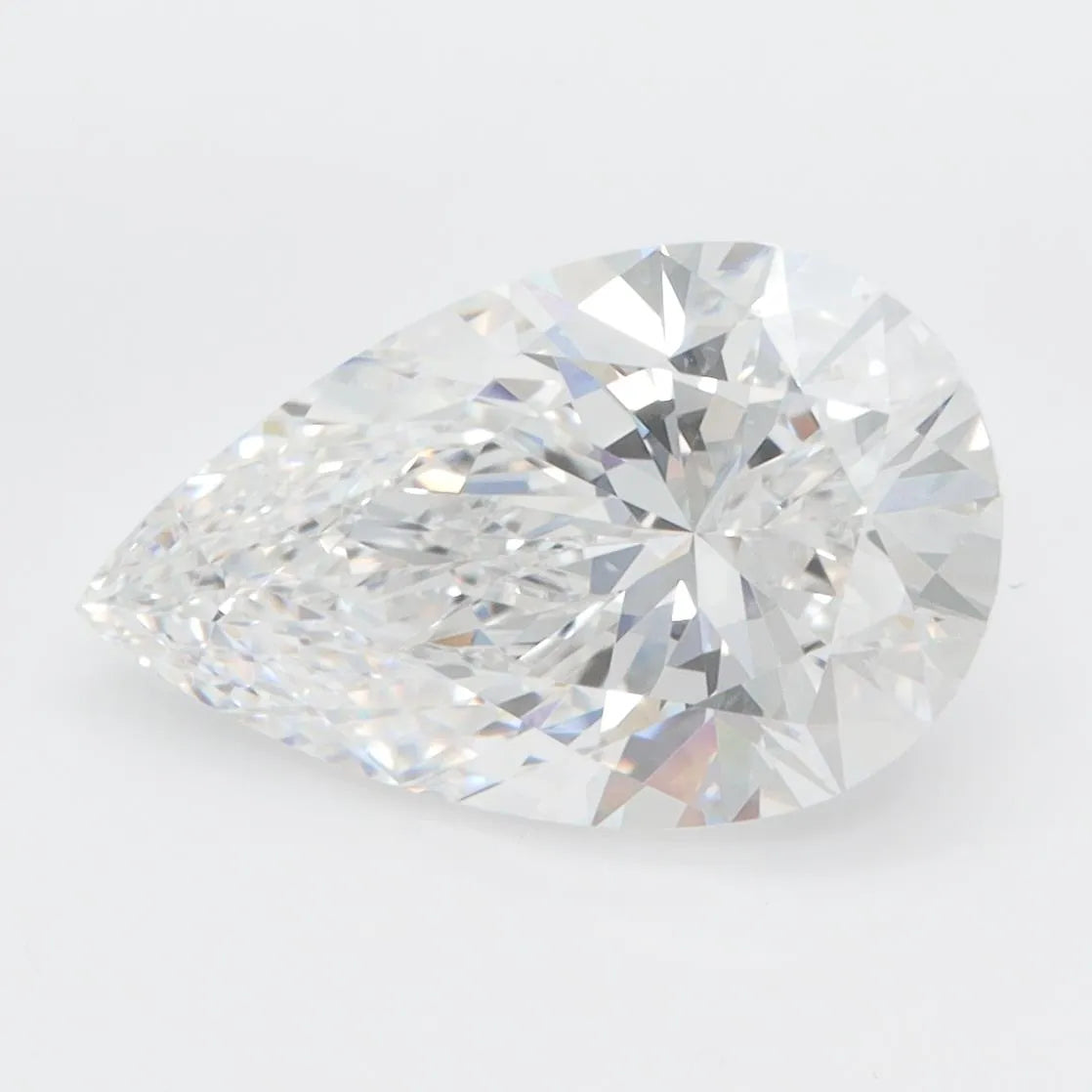 3.30ct Pear Lab Grown Diamond (Colour D, Clarity VVS1, IGI Certified)