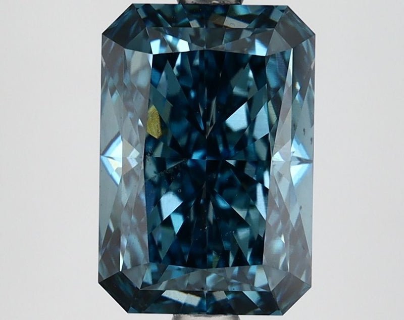 Radiant 3.04ct Fancy Vivid Blue VS1 IGI #LG669403670
